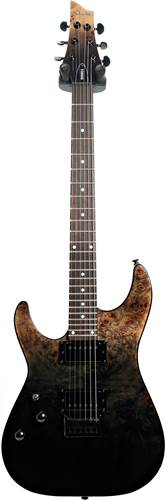 Schecter C-1 Standard Black Fade Burst Burl Left Handed (Pre-Owned) Schecter C-1 Standard Black Fade Burst Burl Left Handed (Pre-Owned)