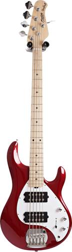 Music Man Sterling Ray5 HH Candy Apple Red Maple Fingerboard (Pre-Owned) Music Man Sterling Ray5 HH Candy Apple Red Maple Fingerboard (Pre-Owned)