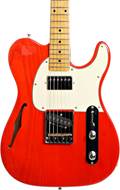 G&L Tribute ASAT Classic Bluesboy Semi-Hollow Clear Orange Cream Pickguard Maple Fingerboard (Pre-Owned)