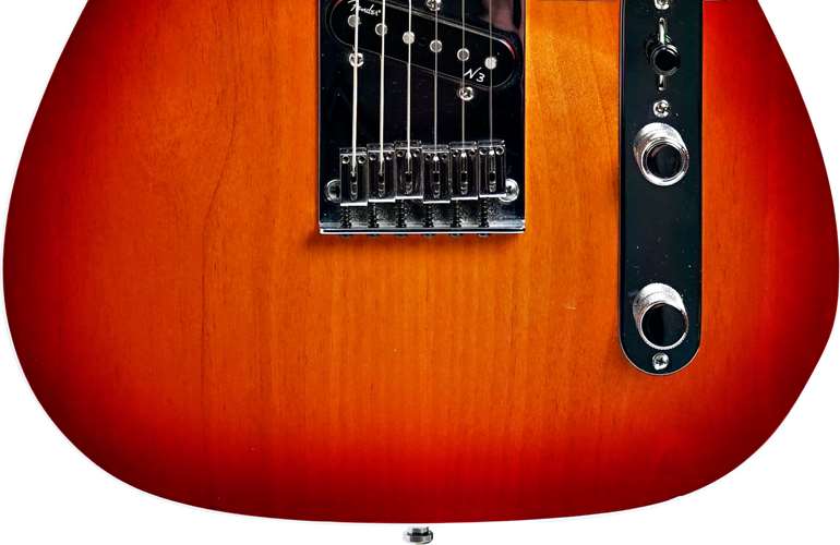 Fender American Deluxe Telecaster Aged Cherry Burst Maple Fingerboard (Pre-Owned) Fender American Deluxe Telecaster Aged Cherry Burst Maple Fingerboard (Pre-Owned)