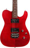 G&L ASAT Deluxe Transparent Red Rosewood Fingerboard (Pre-Owned)