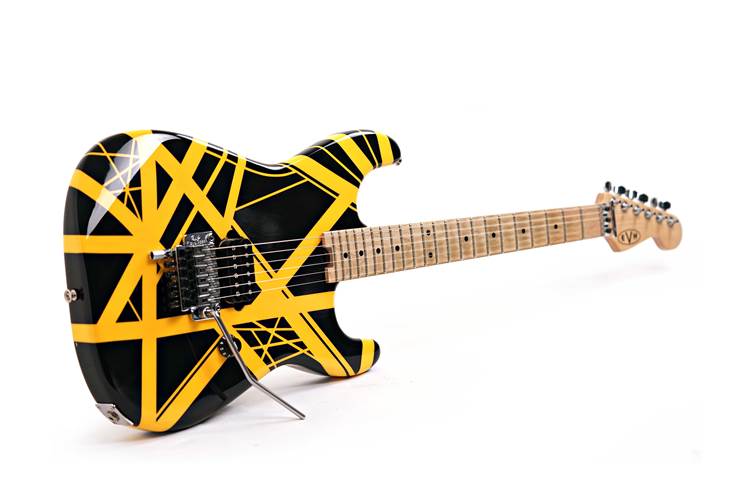 EVH 2021 Striped Series Black with Yellow Stripes (Pre-Owned) EVH 2021 Striped Series Black with Yellow Stripes (Pre-Owned)