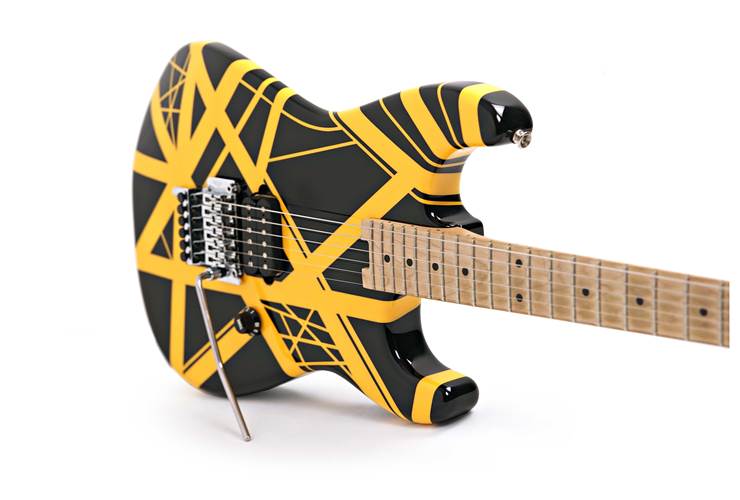 EVH 2021 Striped Series Black with Yellow Stripes (Pre-Owned) EVH 2021 Striped Series Black with Yellow Stripes (Pre-Owned)