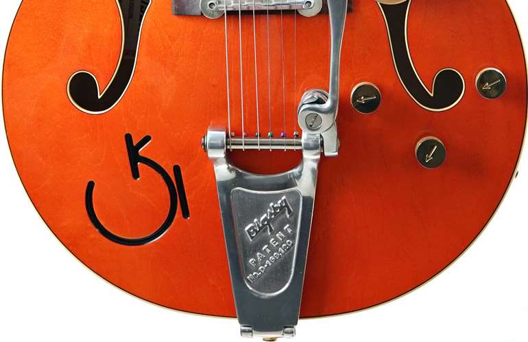 Gretsch G6120DSW Nashville Western Chet Atkins Orange (Pre-Owned) Gretsch G6120DSW Nashville Western Chet Atkins Orange (Pre-Owned)