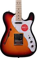 Squier 2024 Affinity Series Telecaster Thinline Maple Fingerboard White Pickguard 3-Color Sunburst (Pre-Owned)