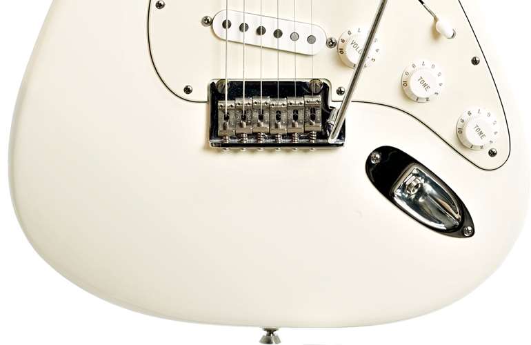 Fender 2010 Standard Stratocaster Olympic White Maple Fingerboard (Pre-Owned) Fender 2010 Standard Stratocaster Olympic White Maple Fingerboard (Pre-Owned)
