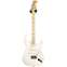 Fender 2010 Standard Stratocaster Olympic White Maple Fingerboard (Pre-Owned) Front View