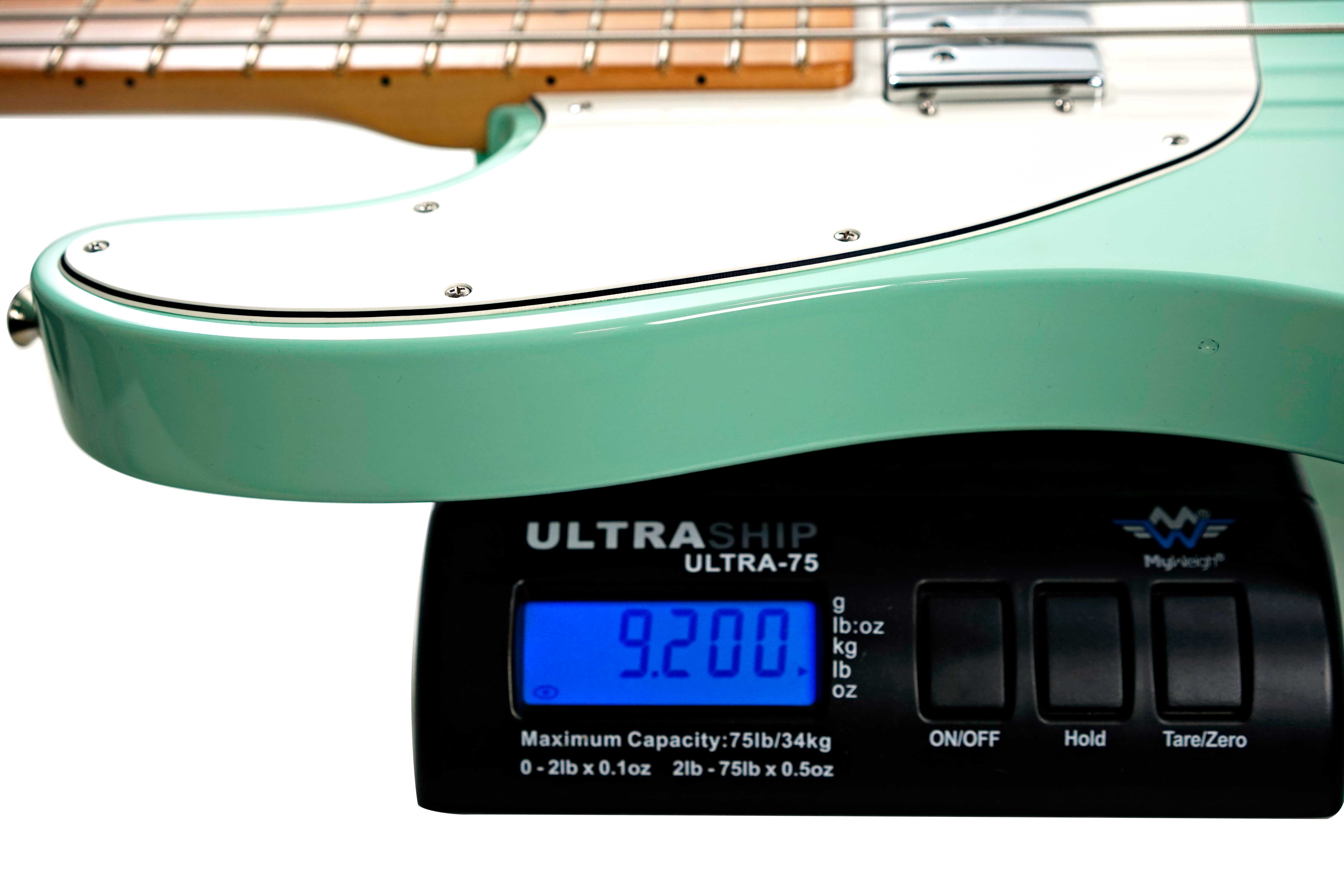 Fender 2023 Vintera II 70s Telecaster Bass Maple Fingerboard Surf Green (Pre-Owned)