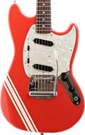 Fender 2015 FSR '73 Mustang Competition Stripe Rosewood Fingerboard Fiesta Red Made In Japan (Pre-Owned)