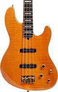 Fender 2005 American Deluxe FMT Trans Amber Jazz Bass (Pre-Owned)