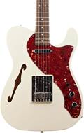 Squier 2024 Affinity Series Telecaster Thinline Indian Laurel Fingerboard Olympic White (Pre-Owned)