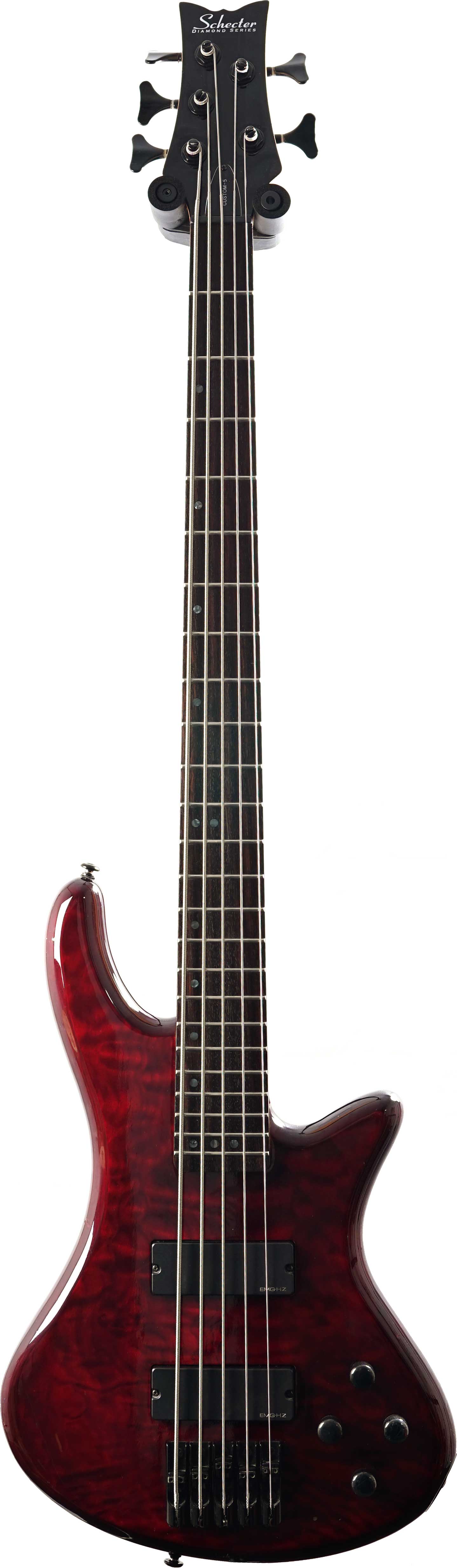 Schecter Stiletto Custom 5 Vampyre Red (Pre-Owned) 