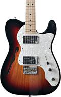 Fender 2018 Classic Series Telecaster 72 Thinline 3 Colour Sunburst (Pre-Owned)
