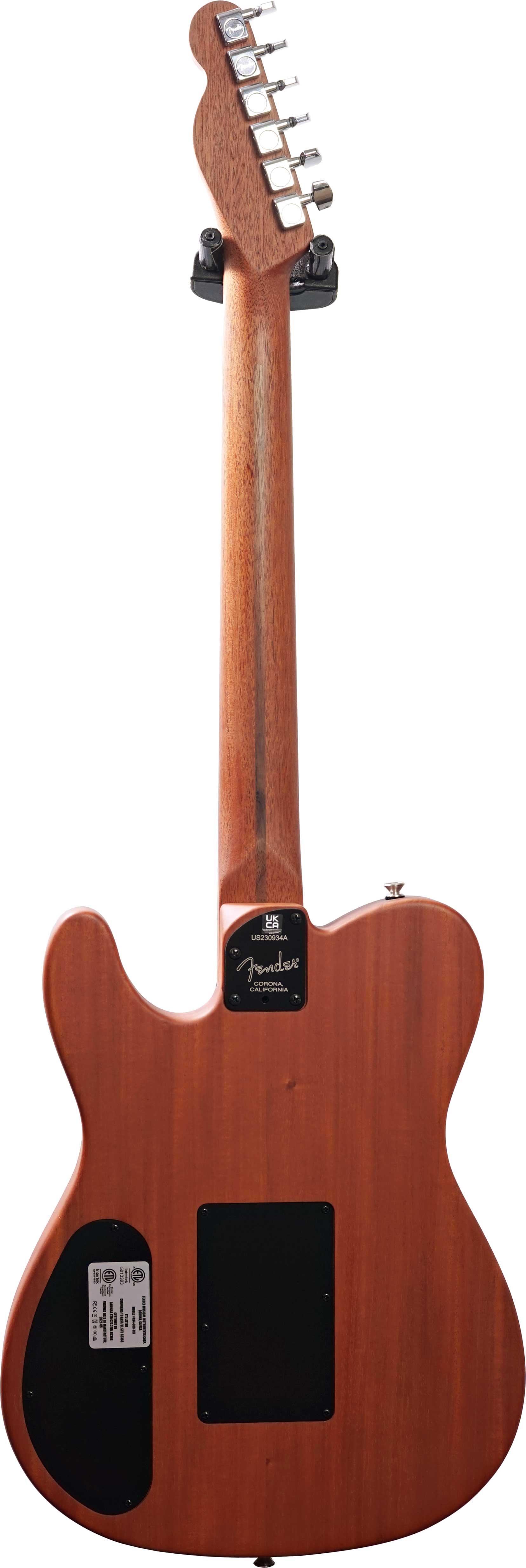 Fender American Acoustasonic Telecaster All-Mahogany Ebony Natural (Pre-Owned)