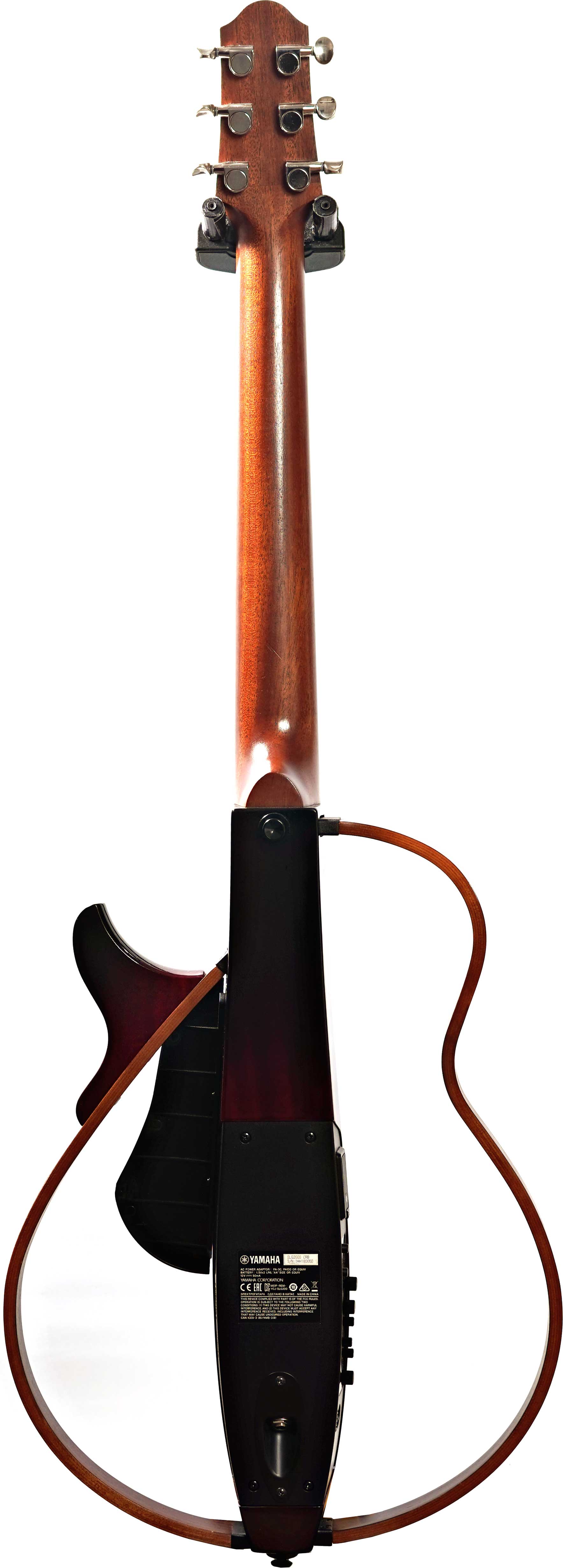 Yamaha SLG200s Silent Guitar Steel Crimson Red Burst (Pre-Owned