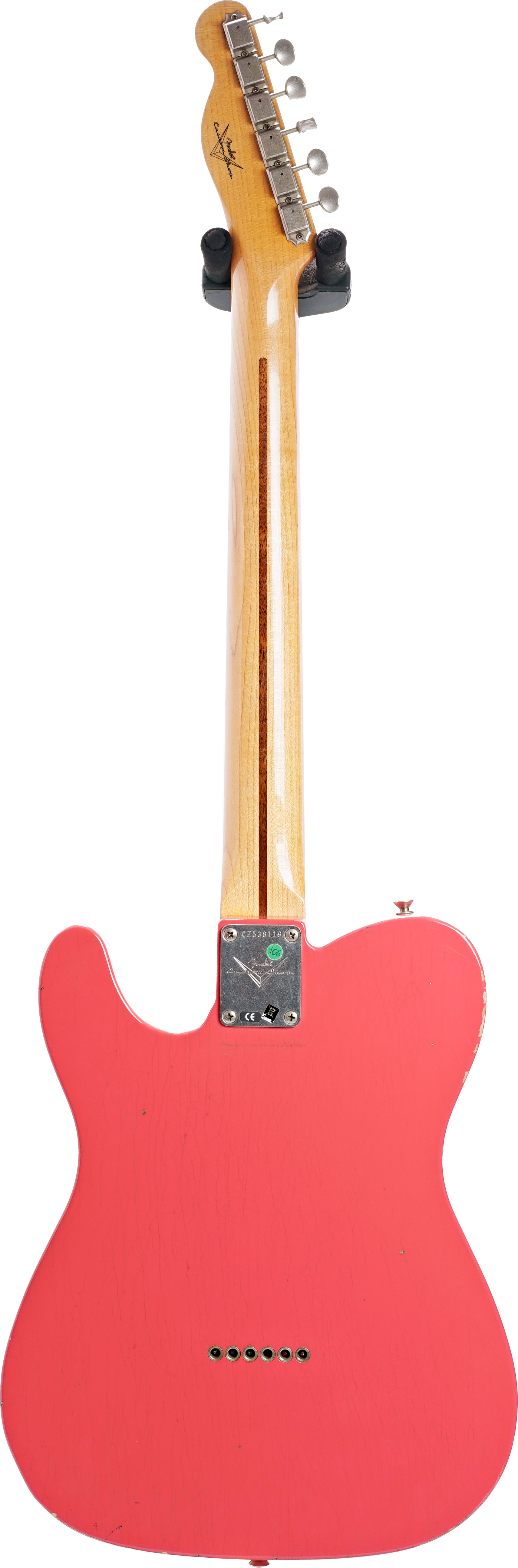 Fender Custom Shop 1956 Telecaster Journeyman Relic Fiesta Red Maple Fingerboard (Pre-Owned)