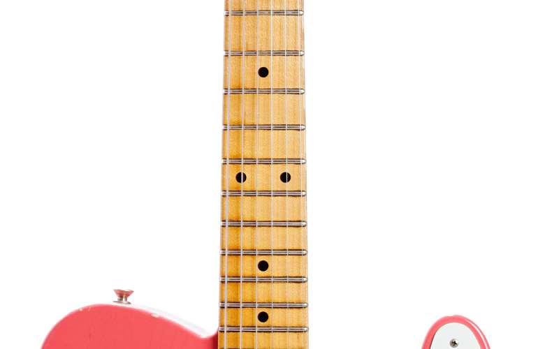 Fender Custom Shop 1956 Telecaster Journeyman Relic Fiesta Red Maple Fingerboard (Pre-Owned) Fender Custom Shop 1956 Telecaster Journeyman Relic Fiesta Red Maple Fingerboard (Pre-Owned)