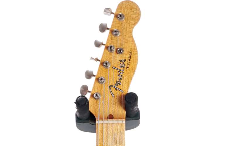 Fender Custom Shop 1956 Telecaster Journeyman Relic Fiesta Red Maple Fingerboard (Pre-Owned) Fender Custom Shop 1956 Telecaster Journeyman Relic Fiesta Red Maple Fingerboard (Pre-Owned)