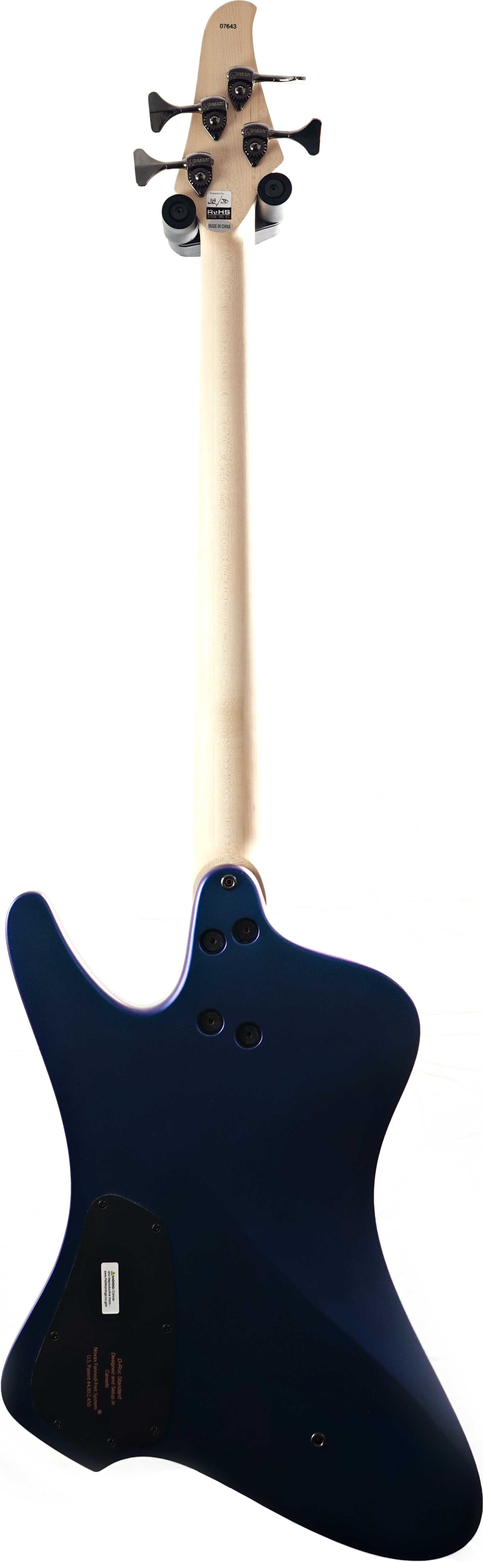 Dingwall D-Roc 4 String Matte Blue to Purple Pau Ferro (Pre-Owned)