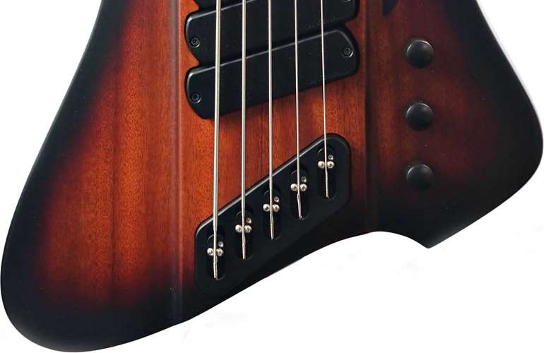 Dingwall D-Roc 5 String Matte Vintageburst Pau Ferro (Pre-Owned) Dingwall D-Roc 5 String Matte Vintageburst Pau Ferro (Pre-Owned)