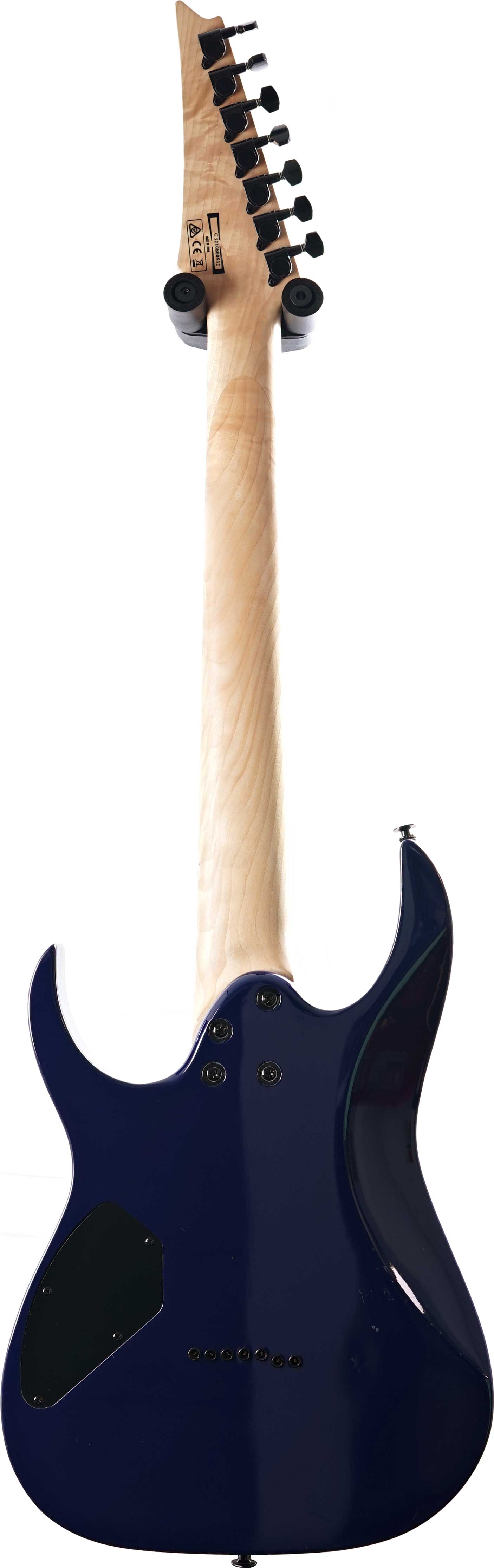 Ibanez GRG7221QA 7-String Transparent Blue Burst (Pre-Owned)