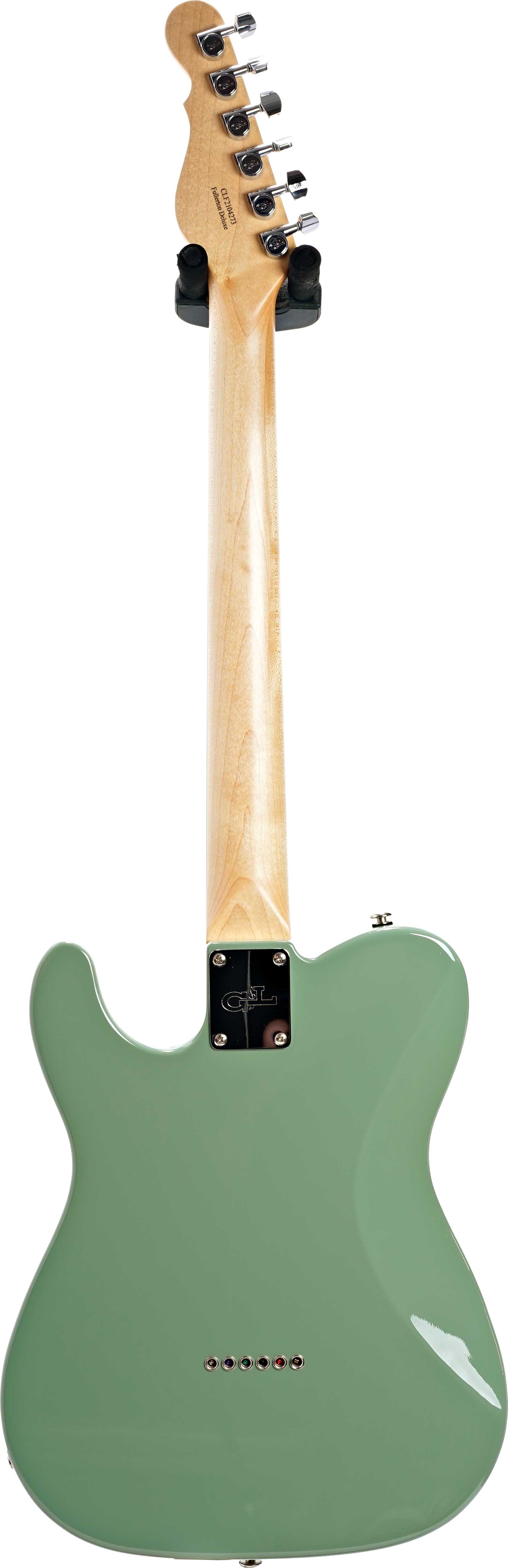 G&L USA Fullerton Deluxe ASAT Classic Bluesboy Macha Green Rosewood Fingerboard (Pre-Owned)