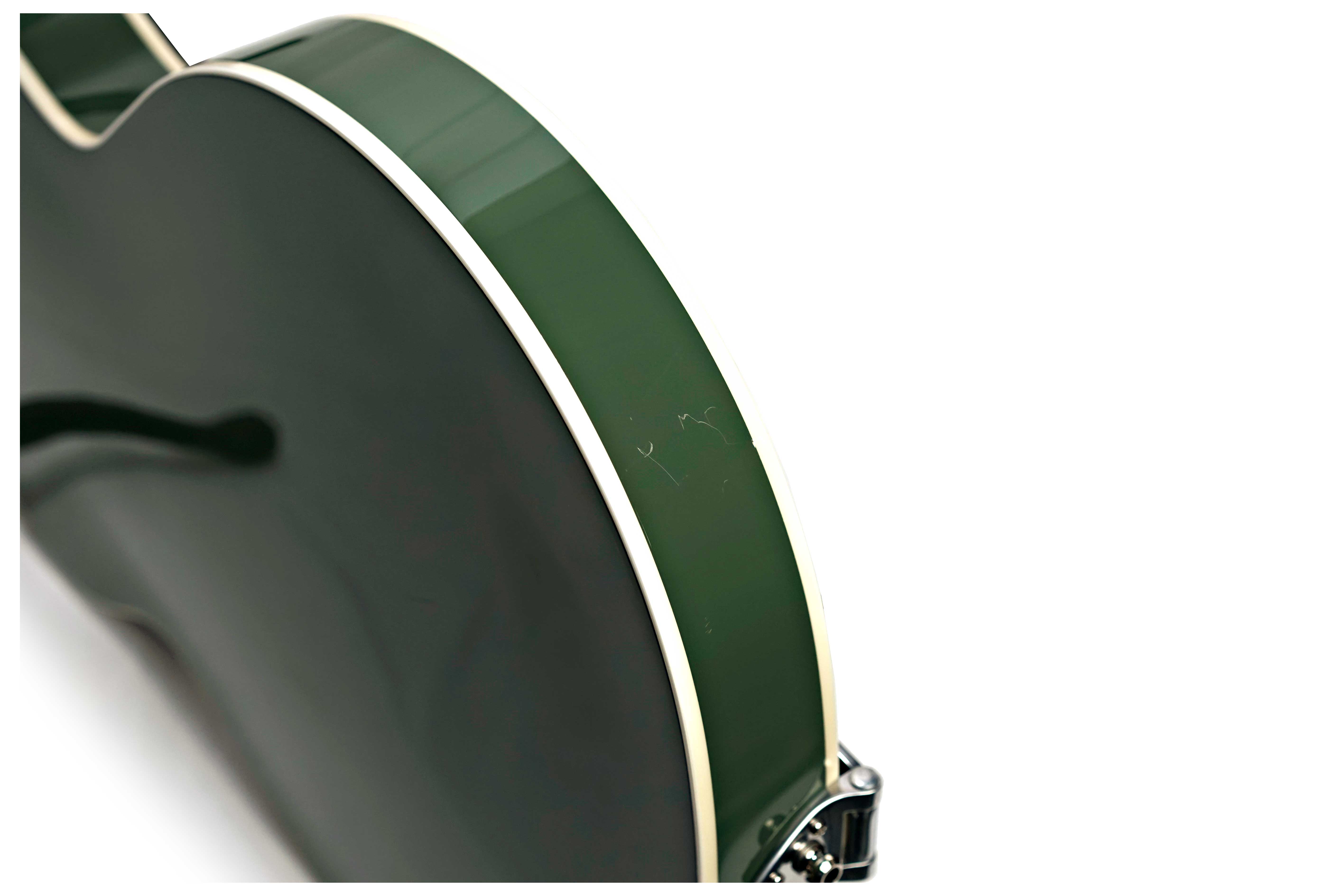 Gretsch G6118T-SGR Players Edition Anniversary with String-Thru Bigsby Filter'Tron Pickups 2-Tone Smoke Green (Pre-Owned)