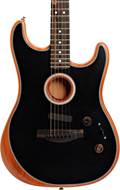 Fender American Acoustasonic Stratocaster Ebony Fingerboard Black (Pre-Owned)