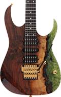 Ibanez J Custom JCRG2102 Walnut and Green Resin (Pre-Owned)