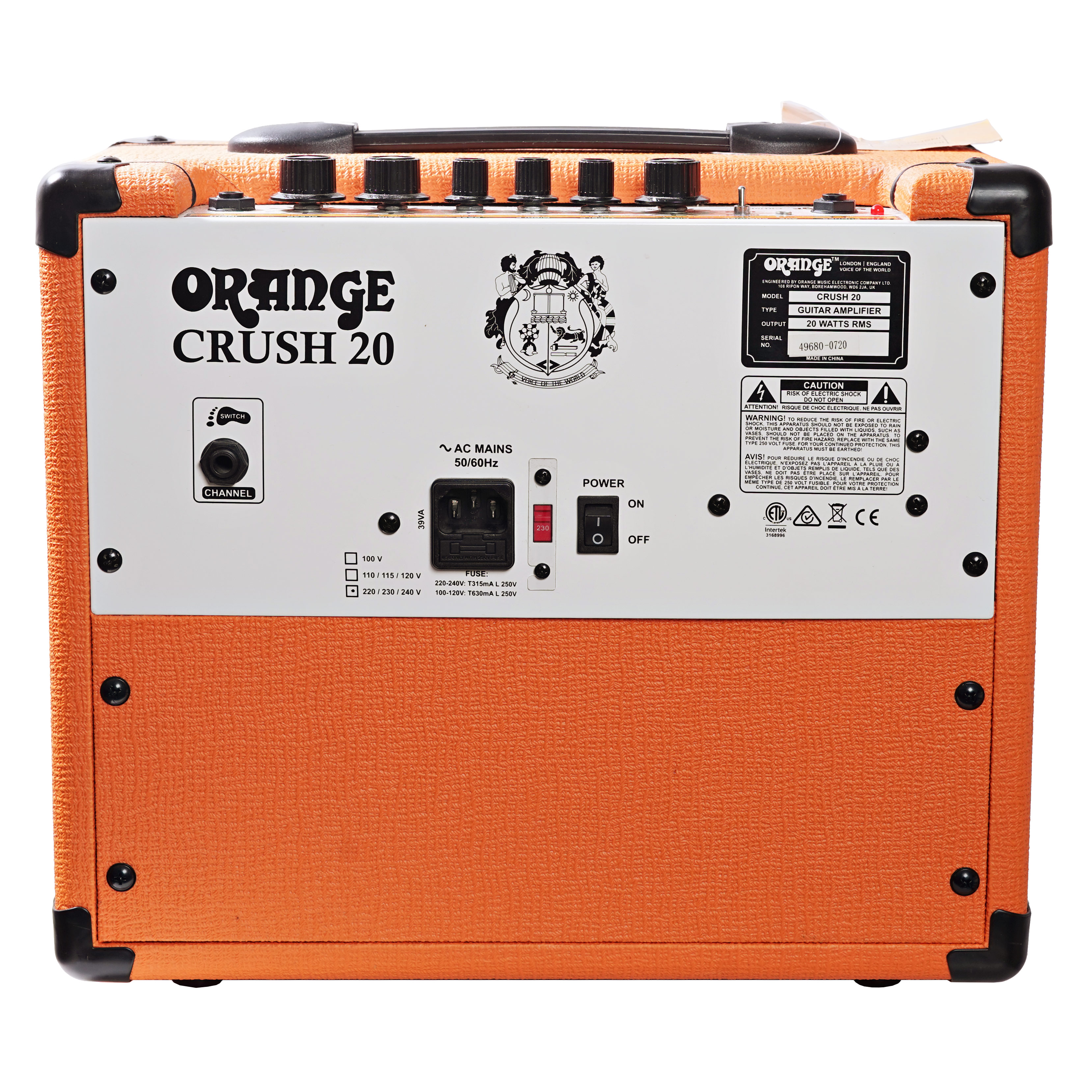 Orange Crush 20 Combo Practice Amp (Pre-Owned)