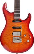 Music Man 2020 Luke 3 HSS Maple Top Cherry Burst Flame (Pre-Owned)