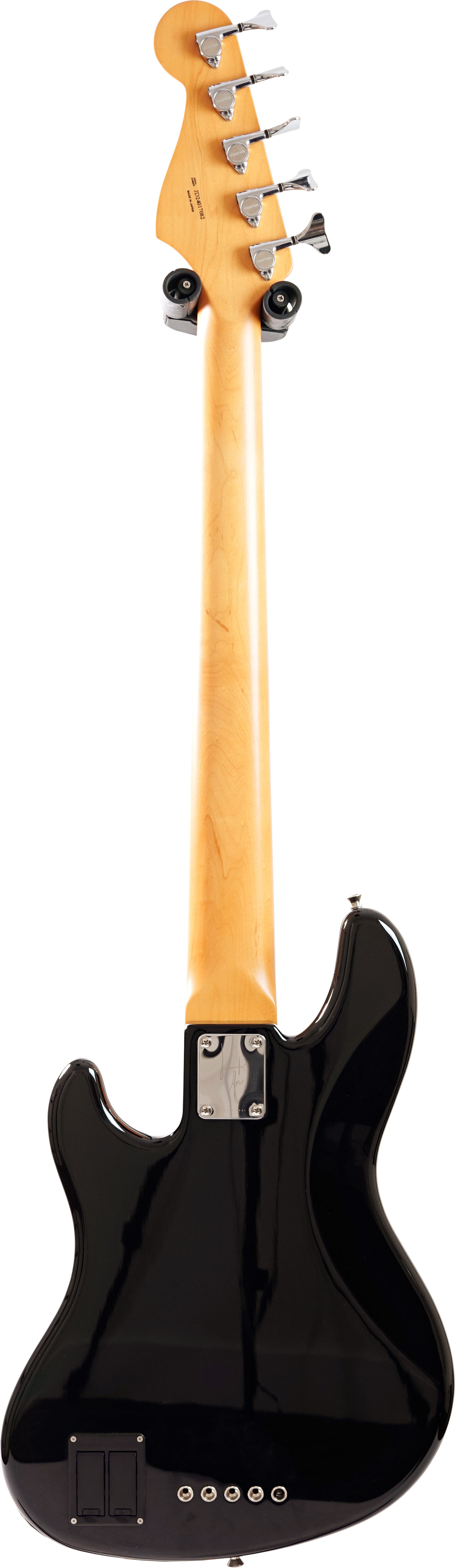 Fender Kazuki Arai Edition Deluxe Jazz Bass V Rosewood Fingerboard Black (Pre-Owned)