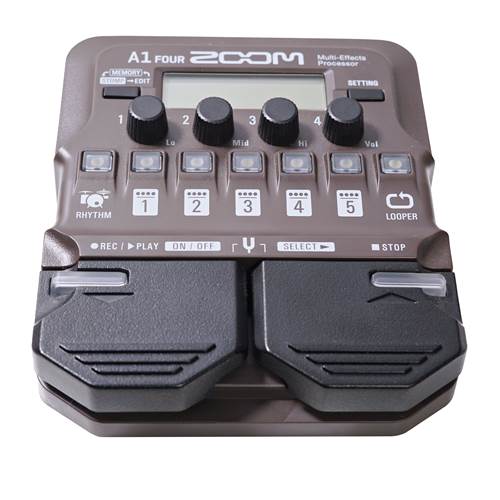 Zoom A1 FOUR Acoustic Guitar Multi-Effects Pedal (Pre-Owned) | guitarguitar