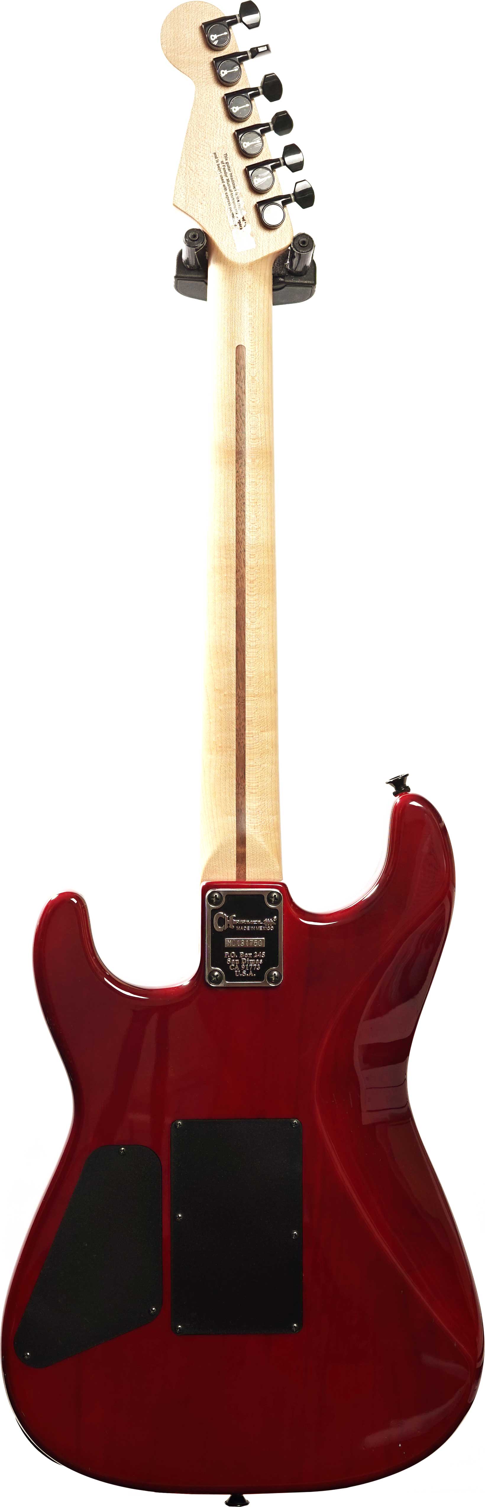 Charvel Pro Mod San Dimas Style 1 HH Trans Red Burst Maple