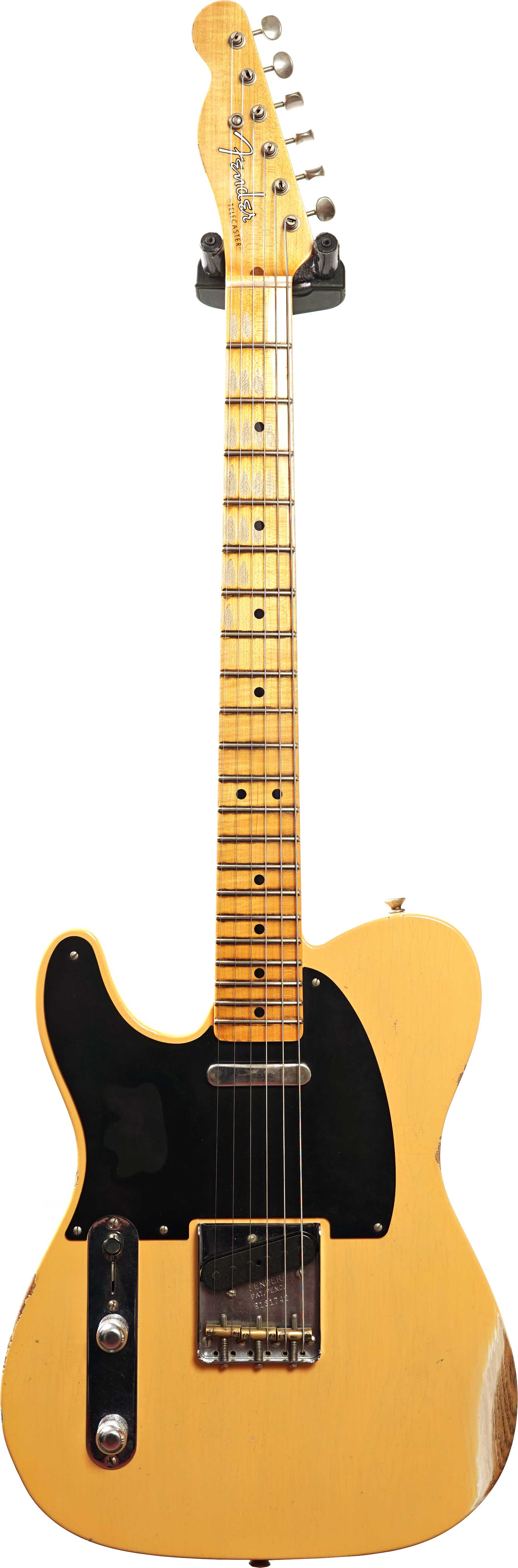 Fender Custom Shop 1952 Telecaster Journeyman Relic Aged Nocaster Blonde Maple Fingerboard Left Handed (Pre-Owned)