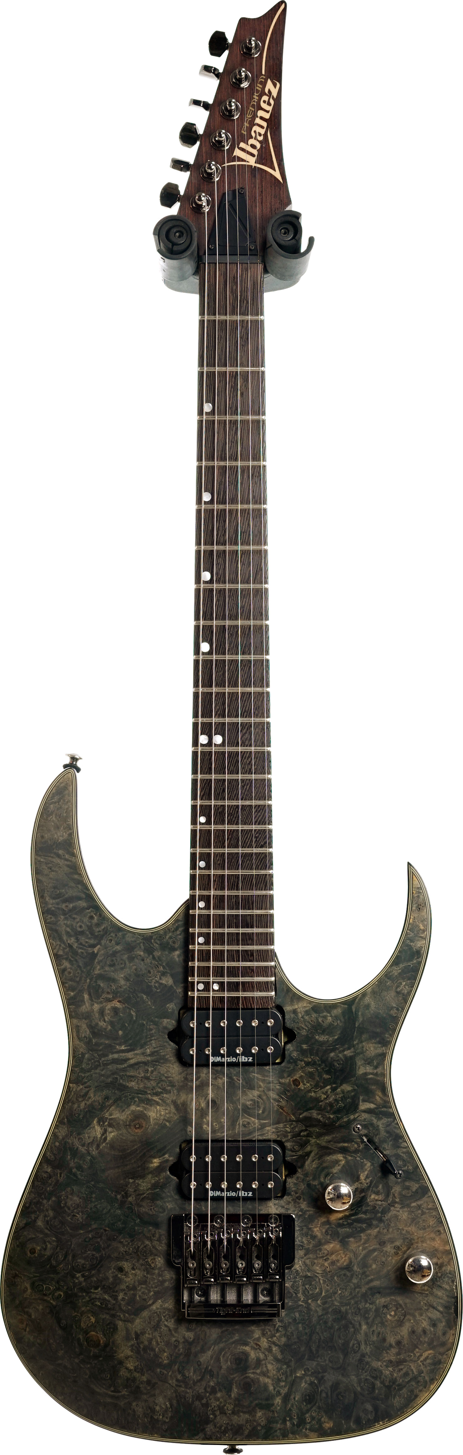 Ibanez Premium RG921WBB Trans Grey Flat (Pre-Owned) | guitarguitar