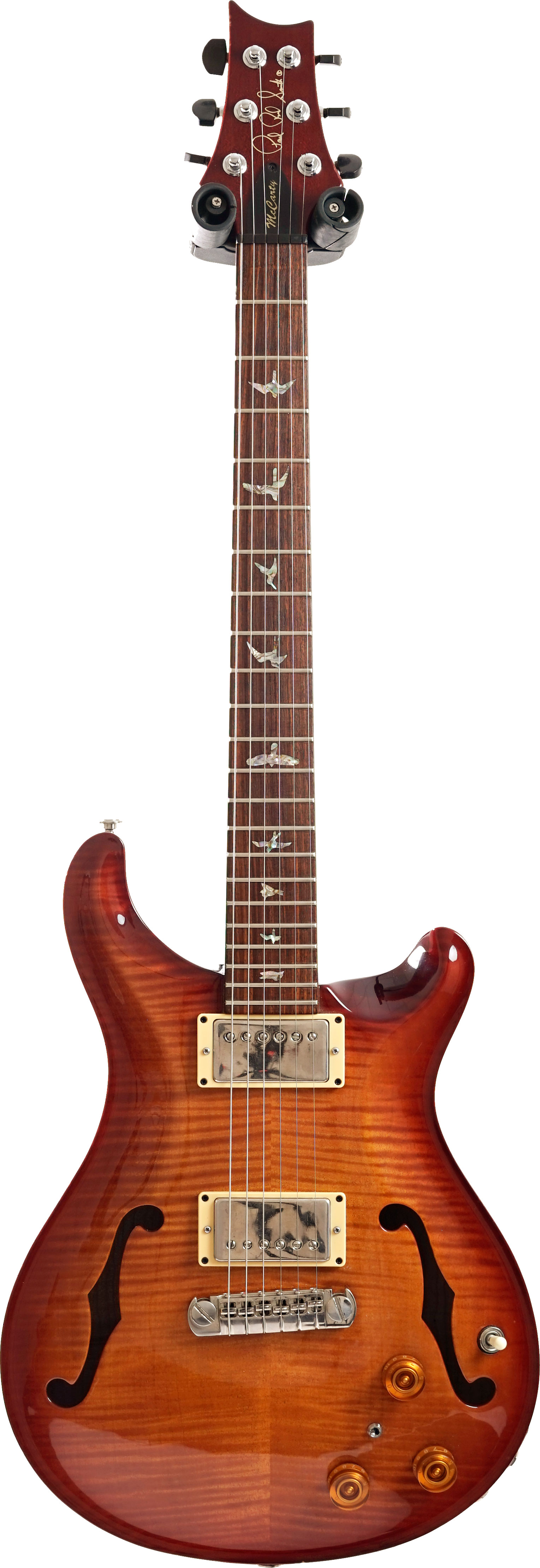 PRS 2000 Hollowbody Piezo McCarty Burst 10 Top (Pre-Owned)