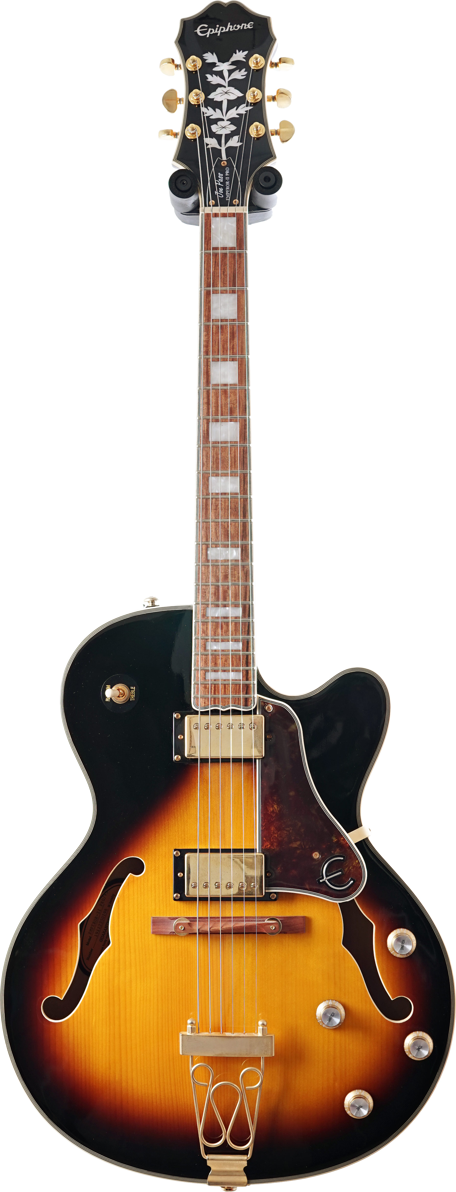 Epiphone 2019 Joe Pass Emperor II Pro Vintage Sunburst (Pre-Owned)