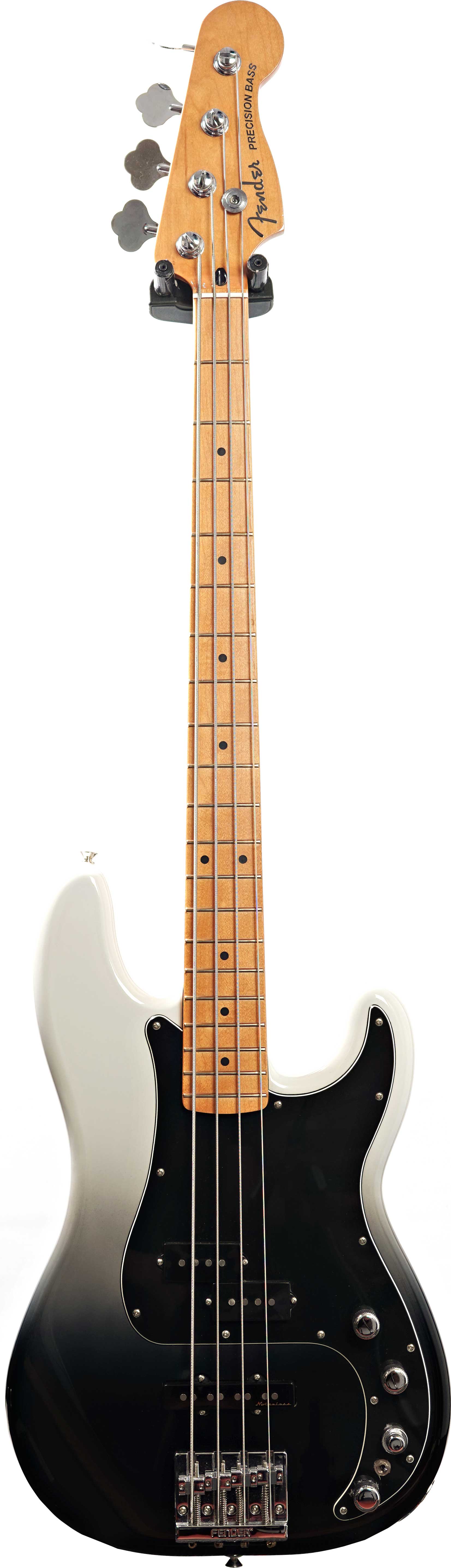 Fender 2022 Player Plus Active Precision Bass Silver Smoke Maple Fingerboard (Pre-Owned)