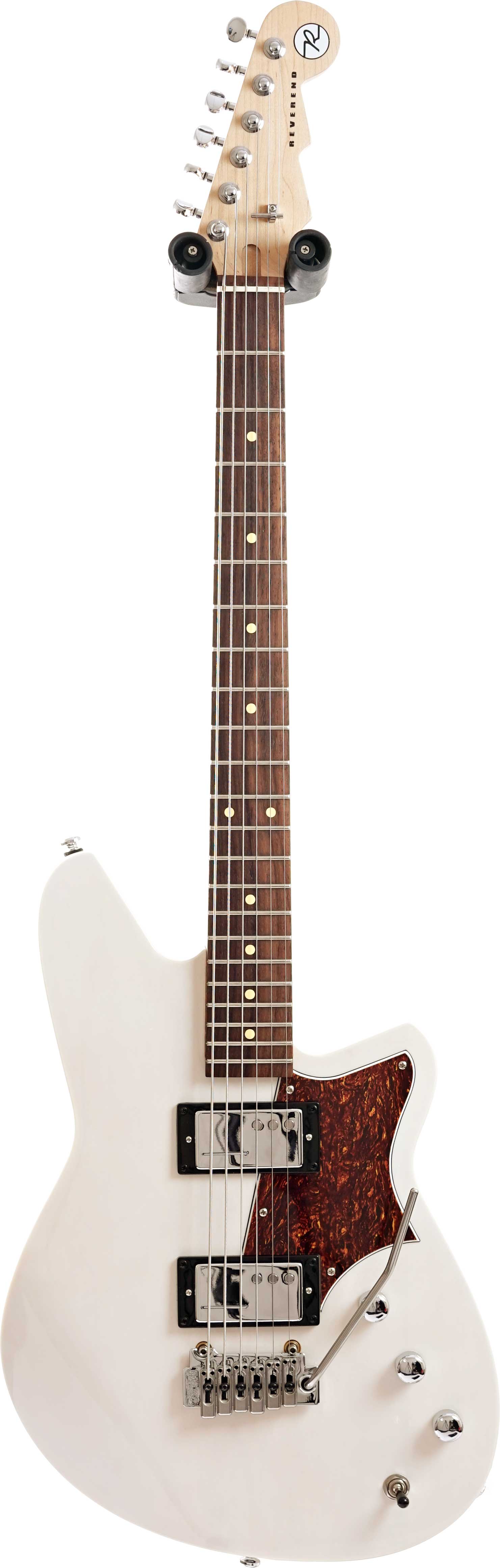 Reverend Descent Baritone Transparent White Rosewood Fingerboard (Pre-Owned)