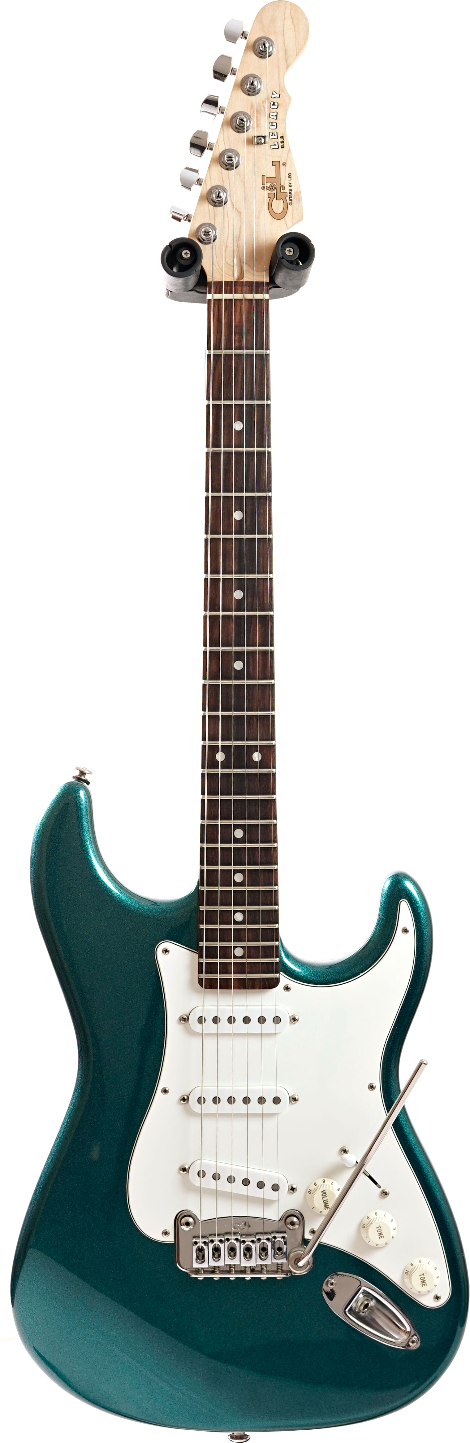 G&L USA Fullerton Standard Legacy Emerald Blue Metallic (Pre-Owned)