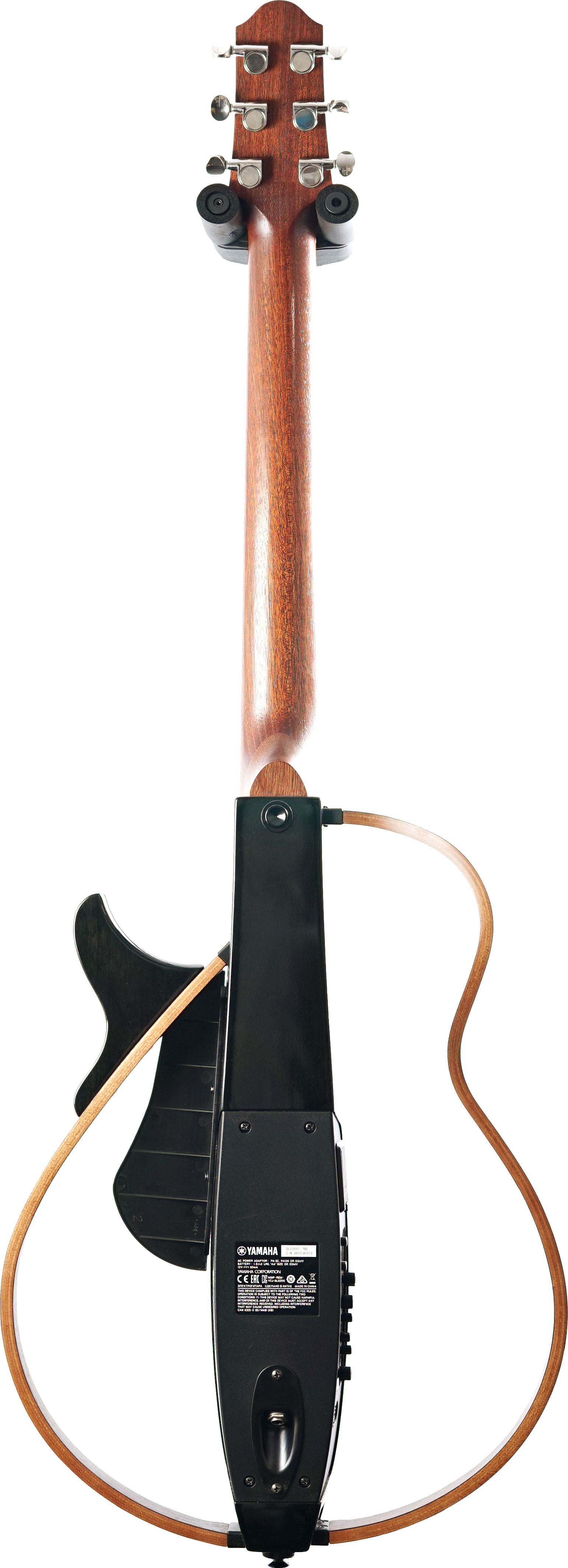 Yamaha SLG200S Silent Guitar Steel Trans Black (Pre-Owned)