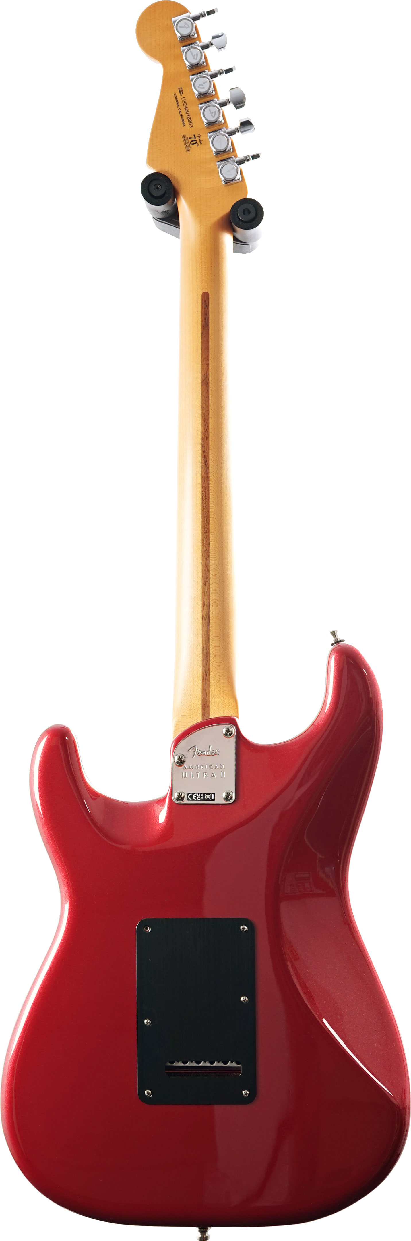 Fender 2024 American Ultra II Stratocaster Maple Fingerboard Sinister Red (Pre-Owned)