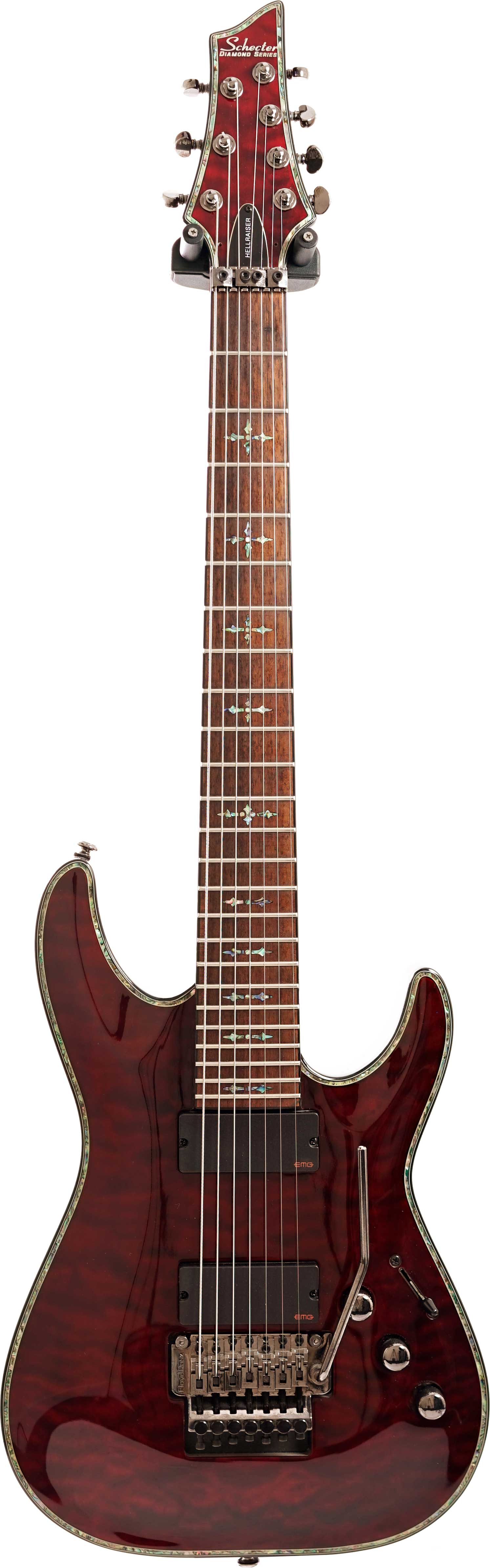 Schecter 2013 Hellraiser C-7 FR Black Cherry (Pre-Owned)