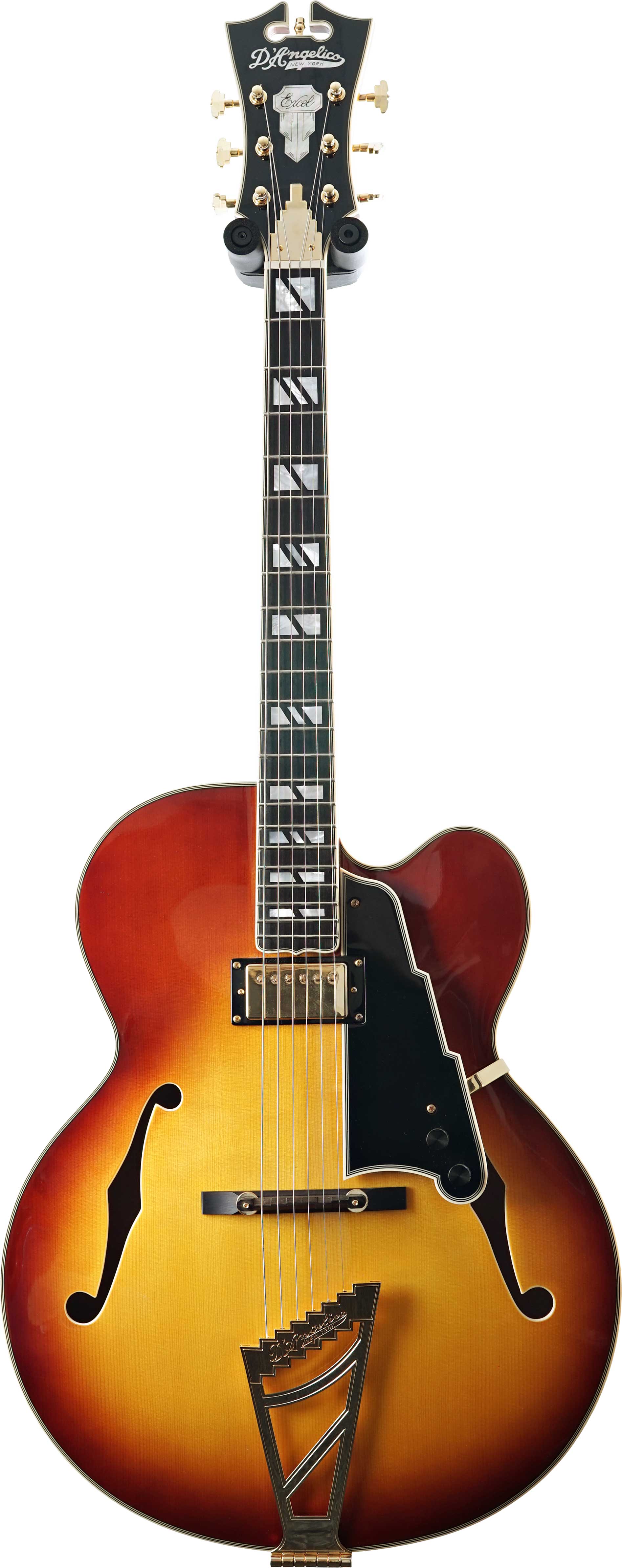 D'Angelico 2024 Excel EXL-1 Archtop Single Cutaway Hollow Body Dark Iced Tea Burst  (Pre-Owned)