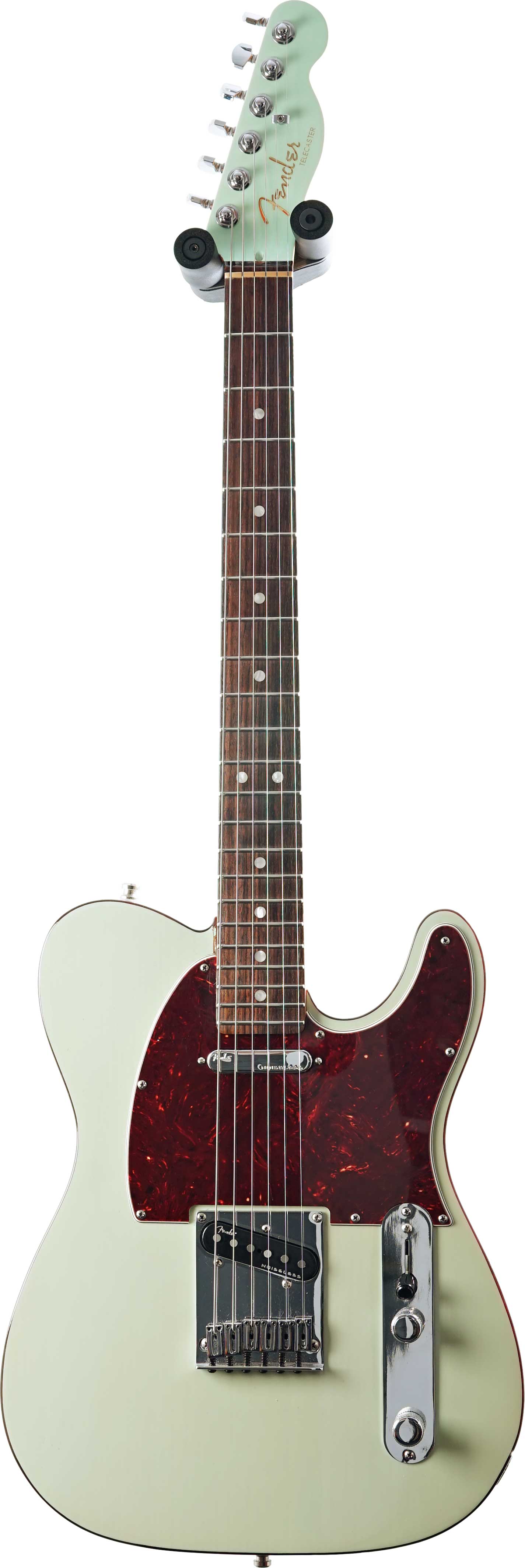 Fender 2021 American Ultra Luxe Telecaster Trans Transparent Surf Green (Pre-Owned)