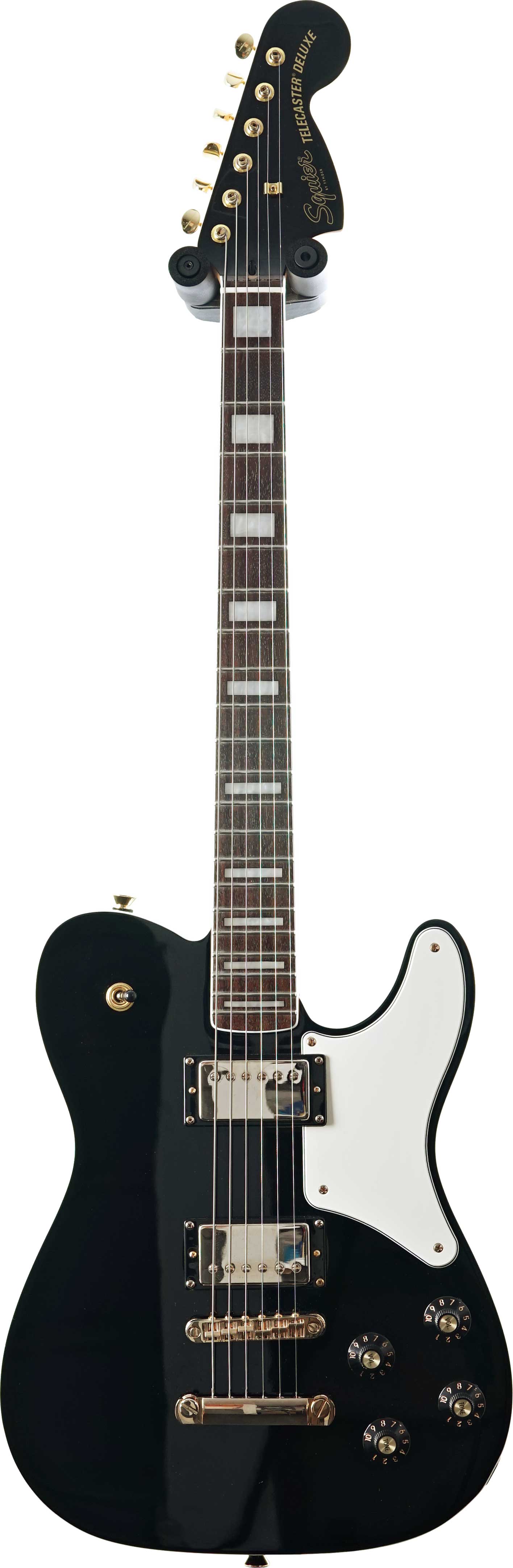 Squier 2024 Paranormal Troublemaker Telecaster Deluxe Laurel Fingerboard Black (Pre-Owned)