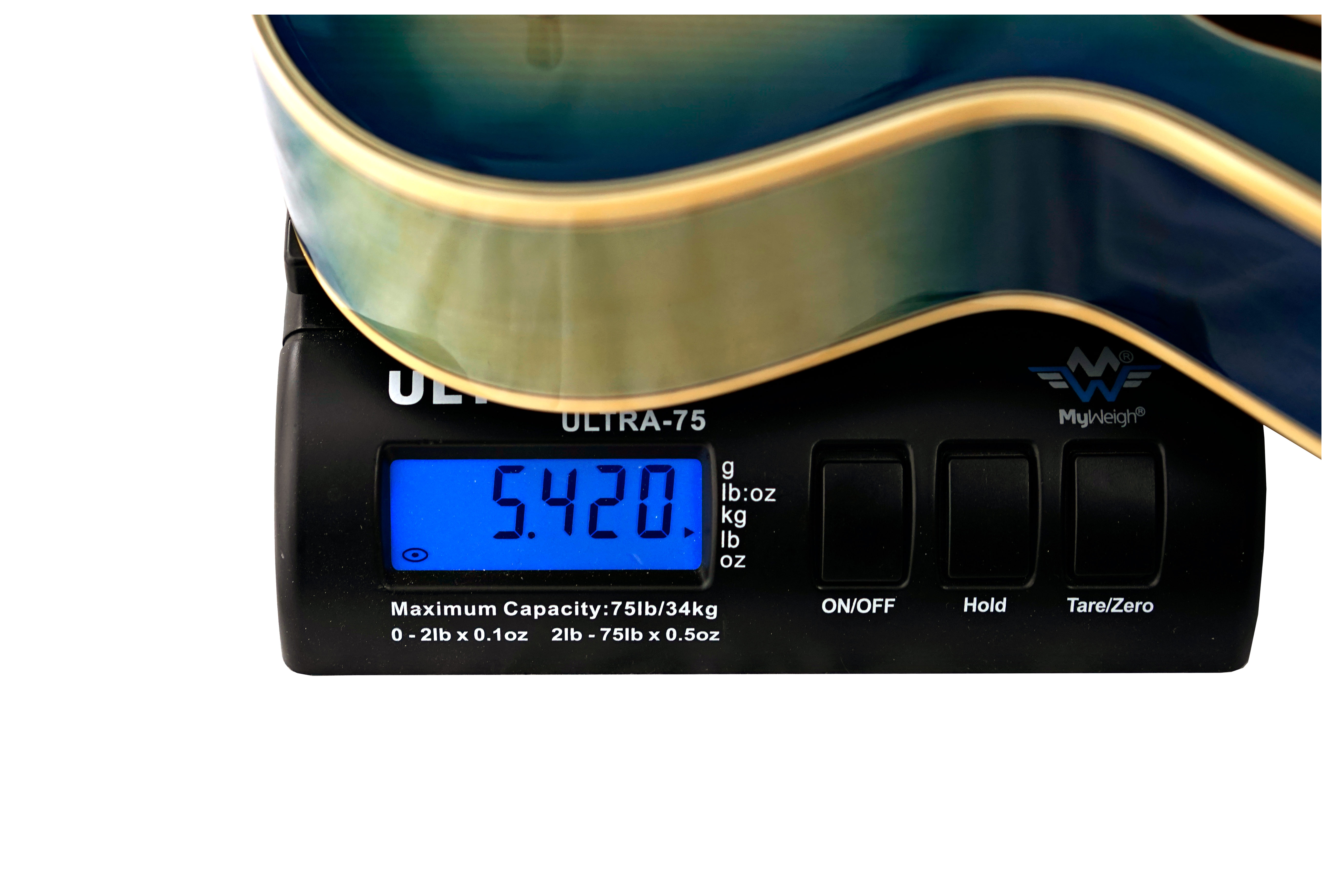 Ibanez 2020 Signature GB10EM George Benson Jet Blue Burst  (Pre-Owned)