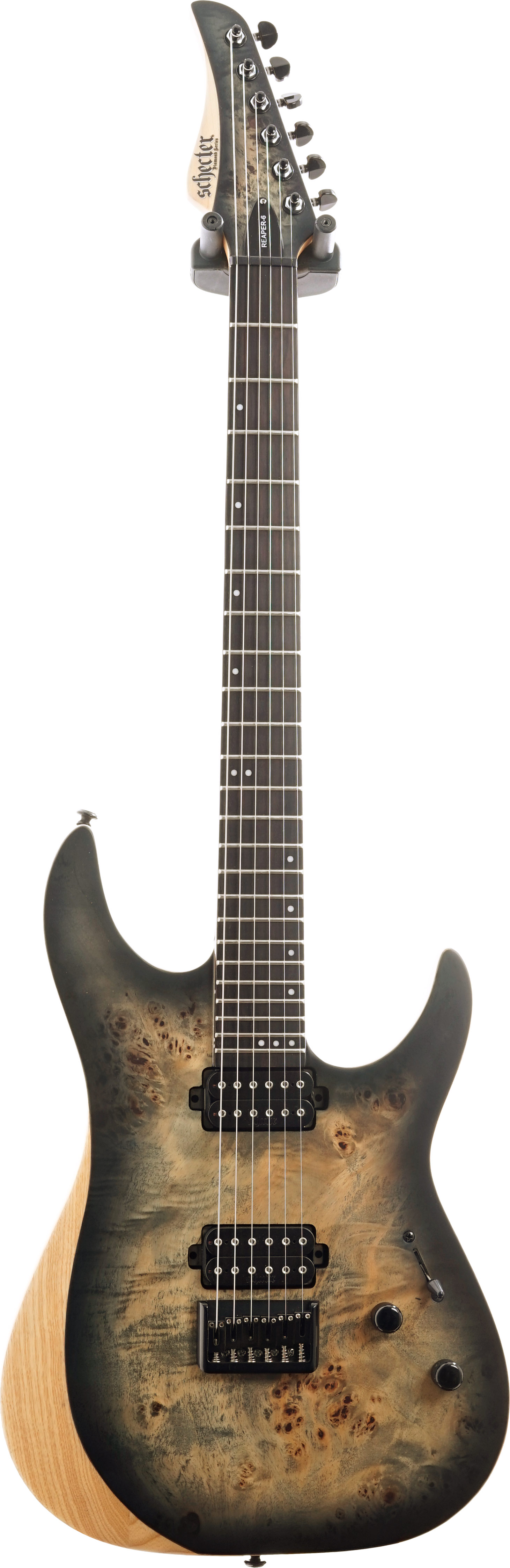 Schecter 2023 Reaper-6 Charcoal Burst (Pre-Owned)