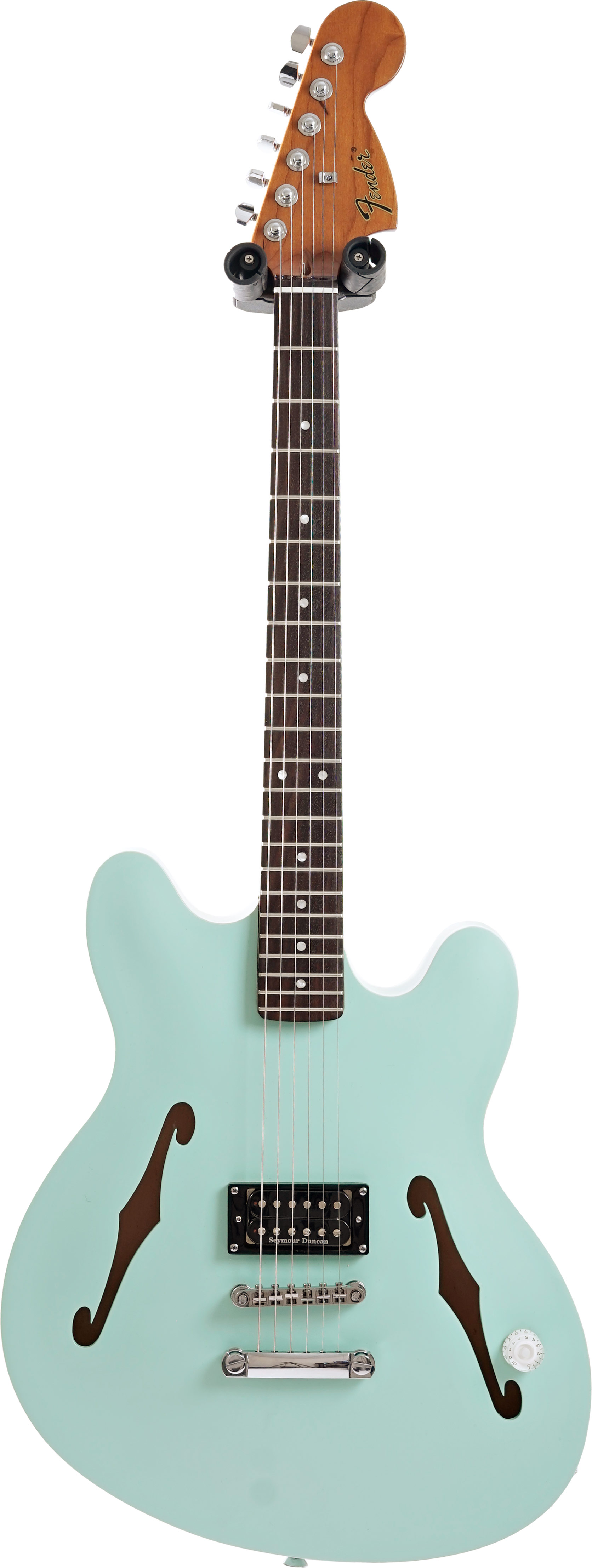 Fender 2024 Tom DeLonge Starcaster Rosewood Fingerboard Satin Surf Green  (Pre-Owned)